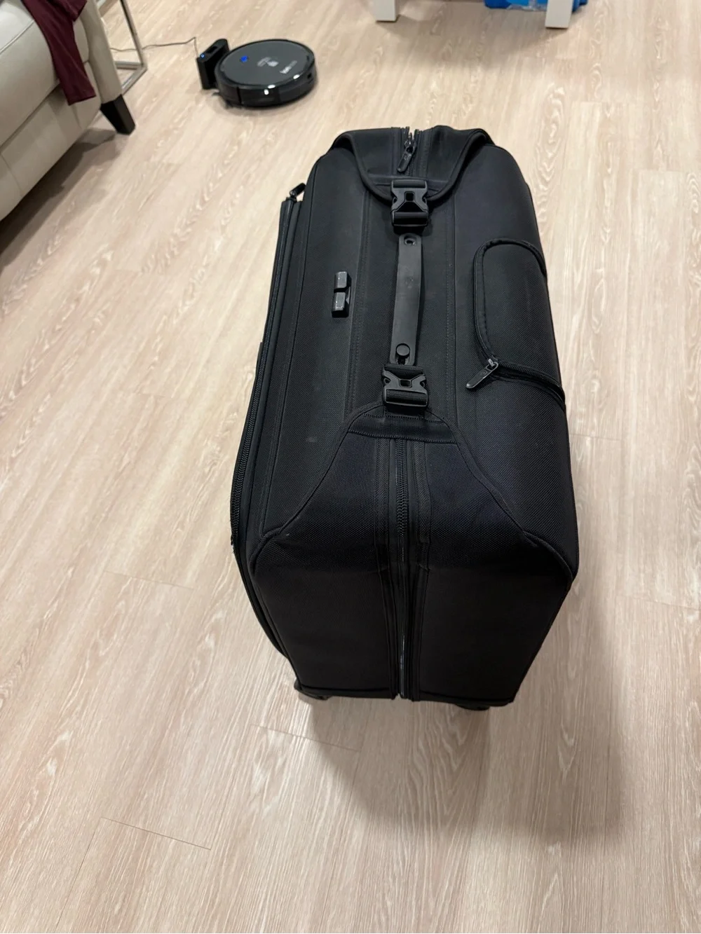 Victorinox Black Rolling Laptop Case with Telescopic Handle